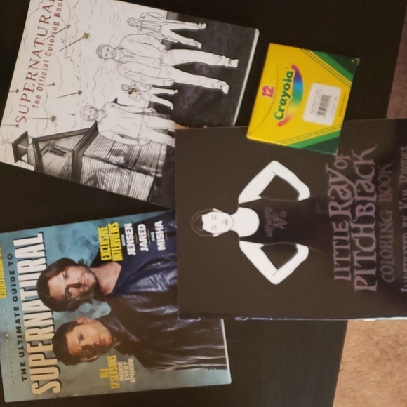 Other - Supernatural Magazine & coloring books